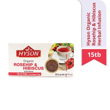 Hyson Organic Rosehip & Hibiscus Herbal Infusion